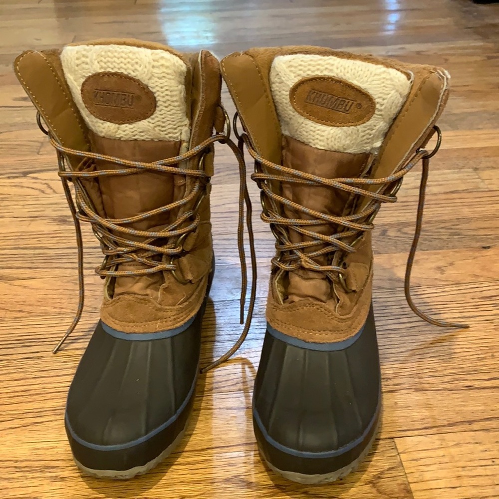 Khombu duck boots Sz 7